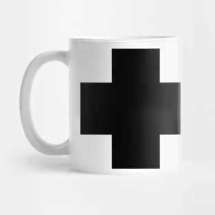 Black Cross Mug